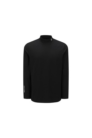 [ANEW GOLF] MEN WI ESSENTIAL HIGH NECK BASELAYER_BK_BLACK-a