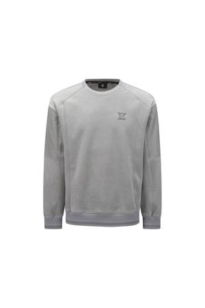 [ANEW GOLF] MEN WI BRUSHED FLEECE SWEATSHIRT_DG_GREY-a