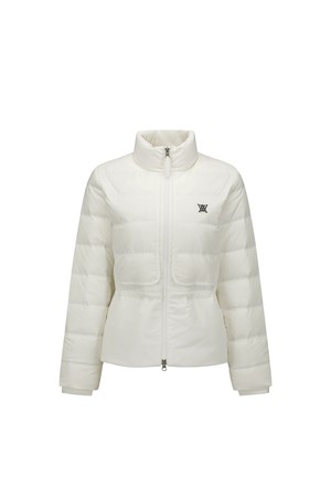 [ANEW GOLF] WOMEN WI SHADOW SWING DOWN JACKET_CR_IVORY-a