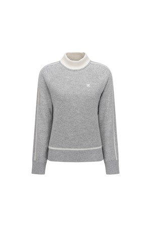 [ANEW GOLF] WOMEN WI WINDPROOF SWEATER_MG_GREY-a