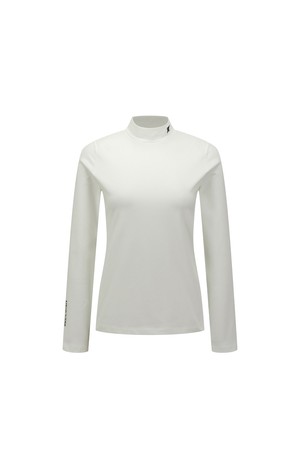 [ANEW GOLF] WOMEN WI ESSENTIAL HIGH NECK BASELAYER_IV_IVORY-a