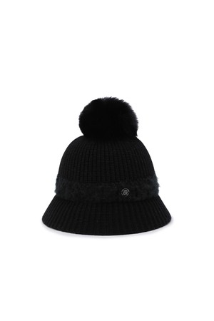 [ANEW GOLF] WOMEN BELL BUCKET HAT_BK_BLACK-a