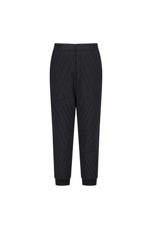 [ANEW GOLF] M ANEW QUILTING POINT JOGGER L/PT_BK_BLACK-a