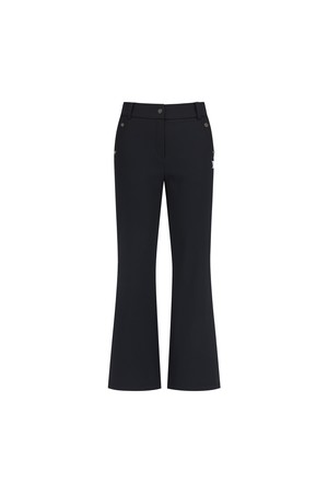 [ANEW GOLF] W POCKET POINIT BOOTCUT L/PT_BK_BLACK-a