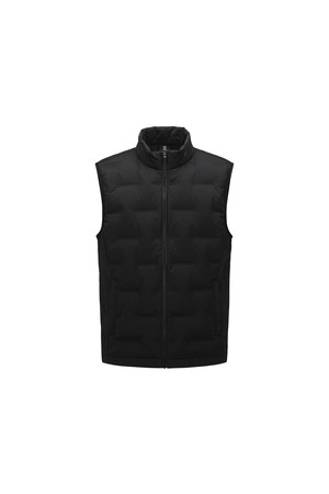 [ANEW GOLF] MEN ESSENTIAL DOWN VEST_BK_BLACK-a