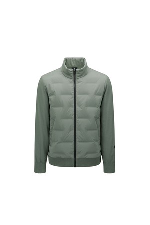 [ANEW GOLF] MEN ESSENTIAL HYBRID DOWN JACKET_KH_KHAKI-a
