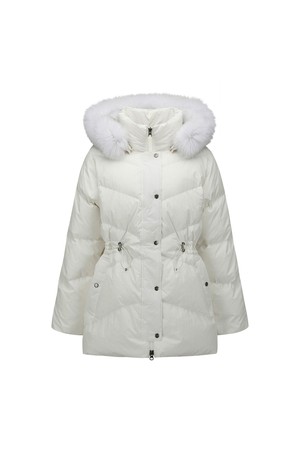 [ANEW GOLF] WOMEN WI NEW PATTERN DOWN JACKET_IV_IVORY-a