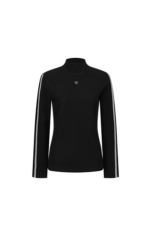 [ANEW GOLF] WOMEN WI BRUSHED FLEECE BASELAYER_BK_BLACK-a