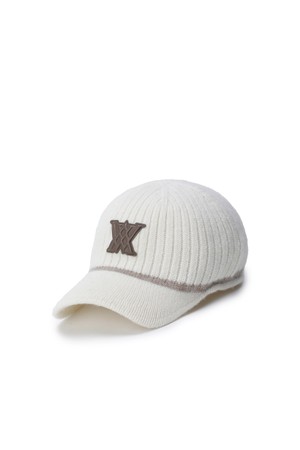 [ANEW GOLF] UNI ALLOVER KNIT CAP_OW_WHITE-a