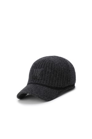 [ANEW GOLF] UNI ALLOVER KNIT CAP_BK_BLACK-a