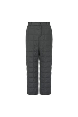 [ANEW GOLF] MEN WI SQUARE QUILT PADDED PANTS_DK_KHAKI-a