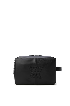 [ANEW GOLF] UNI DETACHABLE BOOK POUCH_BK_BLACK-a