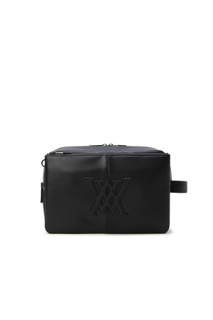 [ANEW GOLF] UNI DETACHABLE BOOK POUCH_BK_BLACK-a
