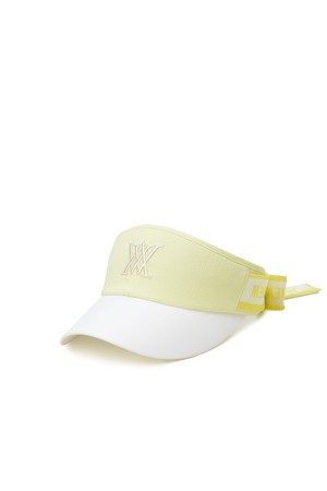 [ANEW GOLF] WOMEN CROWN VISOR_YE_YELLOW-a