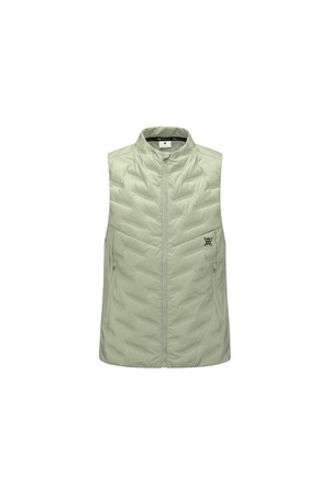 [ANEW GOLF] MEN LIGHT DOWN VEST_LK_KHAKI-a