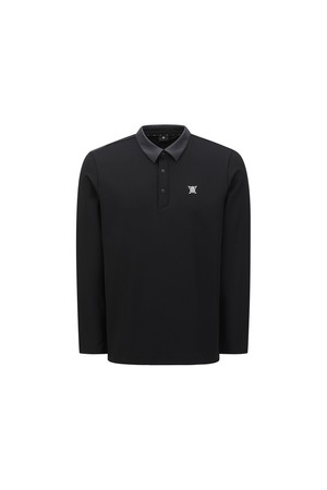 [ANEW GOLF] MEN ESSENTIAL LONG T-SHIRT_BK_BLACK-a