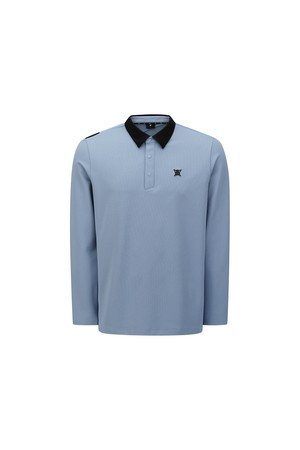 [ANEW GOLF] MEN ESSENTIAL LONG T-SHIRT_BL_BLUE-a