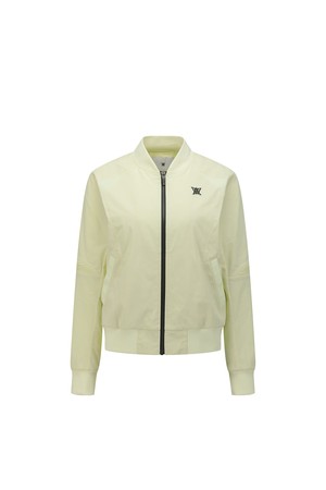 [ANEW GOLF] WOMEN SIGNATURE MA-1 JACKET_LY_CAMEL-a