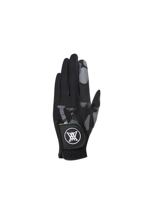 [ANEW GOLF] MEN CAMO MESH GLOVE(LEFT HAND)_BK_BLACK-a