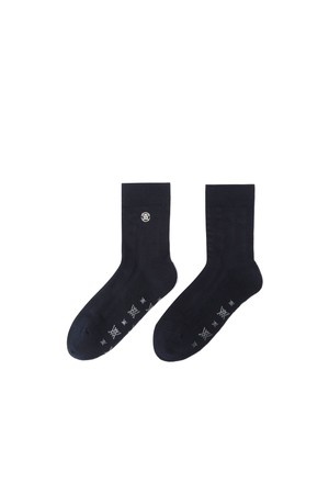 [ANEW GOLF] WOMEN COLOR POP MIDDLE SOCKS_NA_NAVY-a