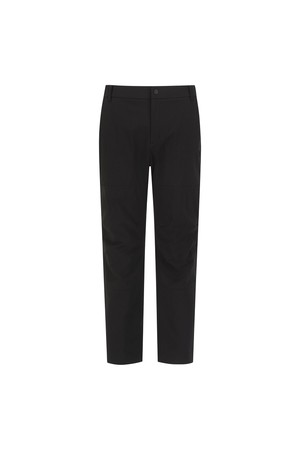 [ANEW GOLF] MEN KNEE PANEL SLIM PANTS_BK_BLACK-a