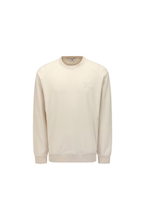 [ANEW GOLF] MEN ESSENTIAL SWEATSHIRT_IV_IVORY-a