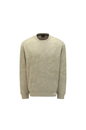 [ANEW GOLF] MEN CAMO JACQUARD SWEATSHIRT_BE_BEIGE-a
