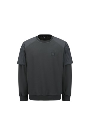 [ANEW GOLF] MEN ESSENTIAL SWEATSHIRT_GR_GREY-a