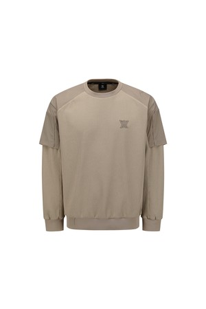 [ANEW GOLF] MEN ESSENTIAL SWEATSHIRT_BE_BEIGE-a