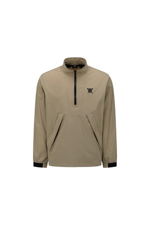 [ANEW GOLF] MEN INCISION ANORAK JACKET_BE_BEIGE-a