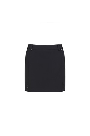 [ANEW GOLF] WOMEN ESSENTIAL H LINE SKIRT_BK_BLACK-a