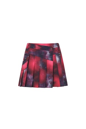[ANEW GOLF] WOMEN ALL OVER PLEATED SKIRT_RE_RED-a