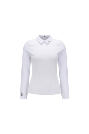 [ANEW GOLF] WOMEN HYBRID LONG T-SHIRT_WH_WHITE-a