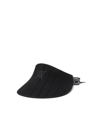 [ANEW GOLF] WOMEN WIDE EDGE VISOR_BK_BLACK-a