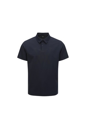 [ANEW GOLF] MEN BIG LOGO SOLID T-SHIRT_NA_NAVY-a