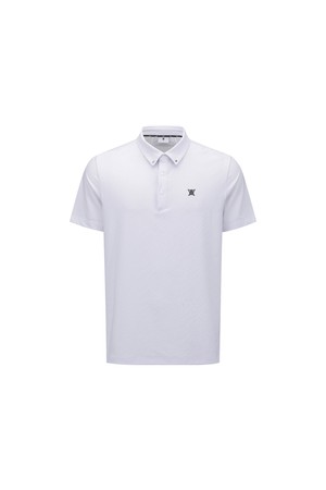 [ANEW GOLF] MEN HYBRID AIR HOLE T-SHIRT_WH_WHITE-a