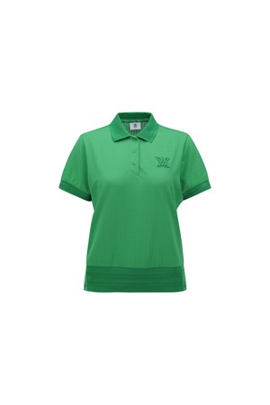 [ANEW GOLF] WOMEN TRENDY FIT SHORT T-SHIRT_GN_GREEN-a