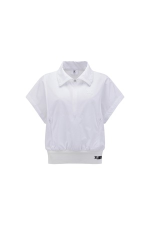 [ANEW GOLF] WOMEN SHORT SLEEVE ANORAK JACKET_WH_WHITE-a