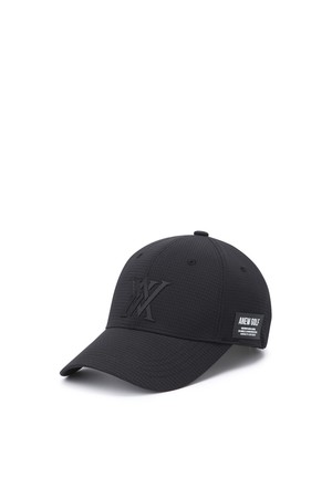 [ANEW GOLF] UNI AIR HOLE CAP_BK_BLACK-a