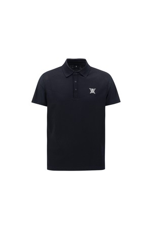 [ANEW GOLF] MEN HYBRID AIR HOLE SHORT SLEEVE SWEATER_DA_NAVY-a
