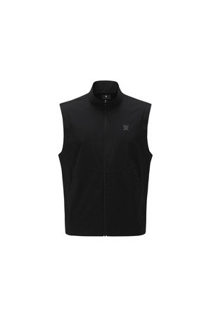 [ANEW GOLF] MEN AIR HOLE VEST_BK_BLACK-a