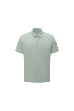 [ANEW GOLF] MEN PATCH POCKET T-SHIRT_MT_GREEN-a