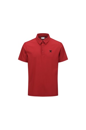 [ANEW GOLF] MEN SIGNATURE T-SHIRT_RE_RED-a
