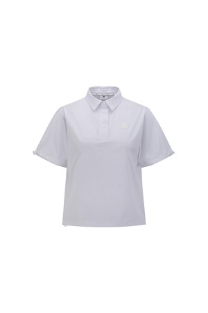 [ANEW GOLF] WOMEN VOLUME STRING T-SHIRT_WH_WHITE-a