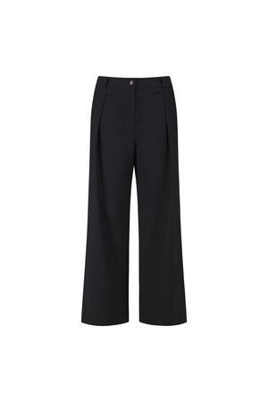 [ANEW GOLF] WOMEN BAND TAPERED PANTS_BK_BLACK-a