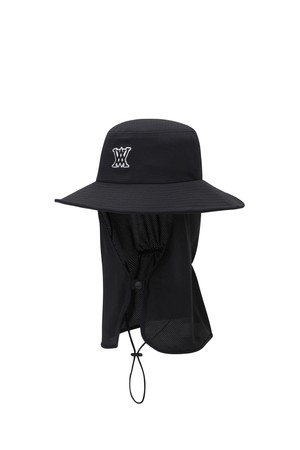 [ANEW GOLF] UNI NECK COOLER HAT_BK_BLACK-a