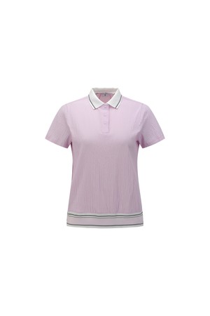 [ANEW GOLF] WOMEN VOLUME BLOUSON T-SHIRT_LV_PURPLE-a