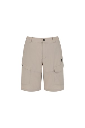 [ANEW GOLF] MEN INCISION POCKET HALF PANTS_BE_BEIGE-a