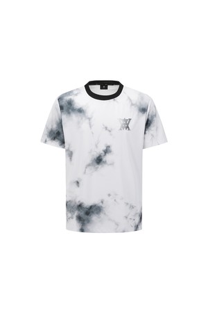 MEN ROUND SHORT T-SHIRT_WH_WHITE-a