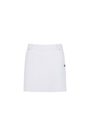 WOMEN ESSENTIAL H-LINE SKIRT_WH